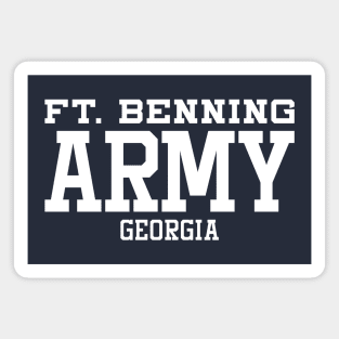 Mod.2 US Army Fort Benning Georgia Military Center Magnet